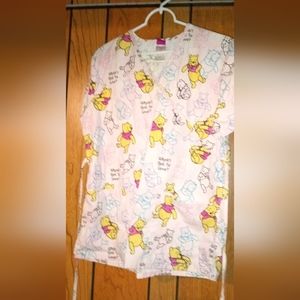 Winnie The Pooh Scrub Top